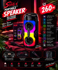 Haut-parleur Portable Sing-e avec Micro