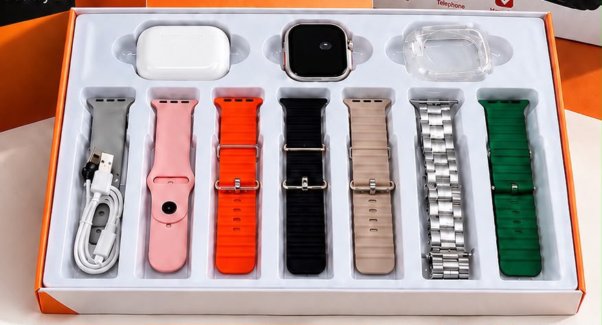 Pack Smartwatch 10 AMOLED + Wireless Earbuds (SW-M5000)